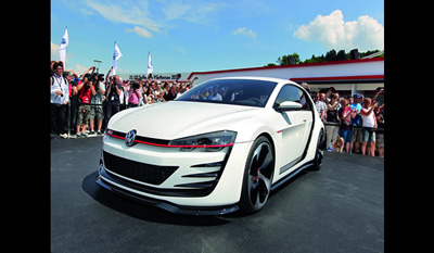 Volkswagen 503 hp Twin Turbo V6 4WD Design Vision GTI Concept 2013 1